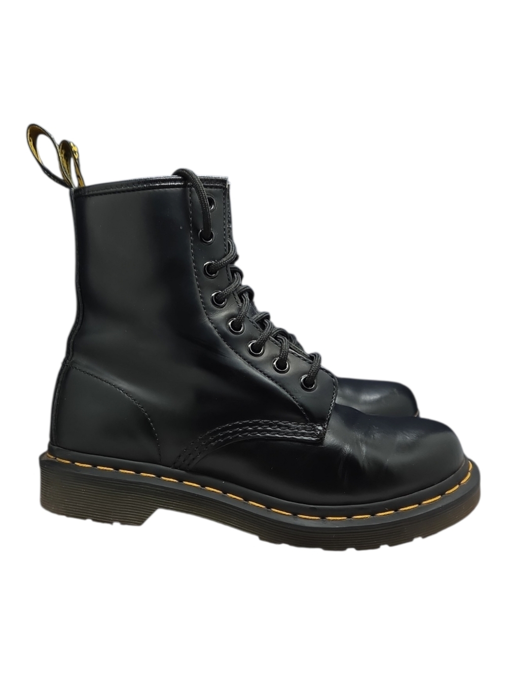 Dr Martens 1460 Classic‎ Black Leather Boots Women's Size 6